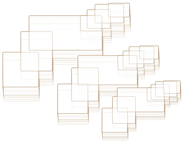 Dikdörtgen tasarlamak vektör