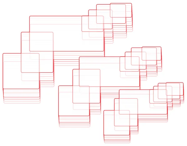 Dikdörtgen tasarlamak vektör