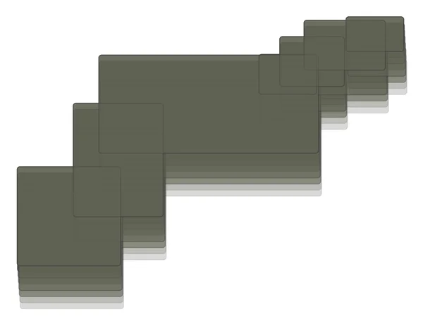 Dikdörtgen tasarlamak vektör