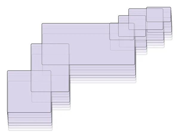 Dikdörtgen tasarlamak vektör