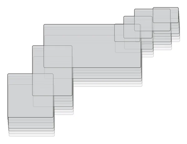 Dikdörtgen tasarlamak vektör