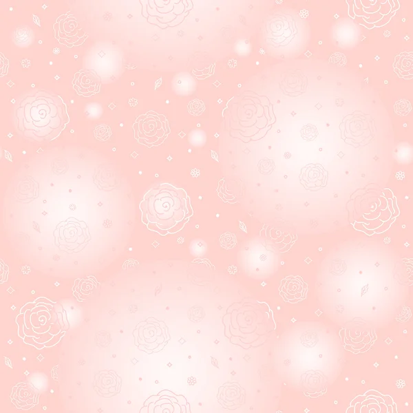 Seamless pattern - roses — Stockový vektor