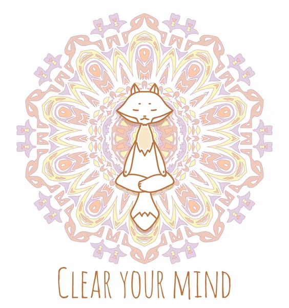 Meditatif hayvan serisi.