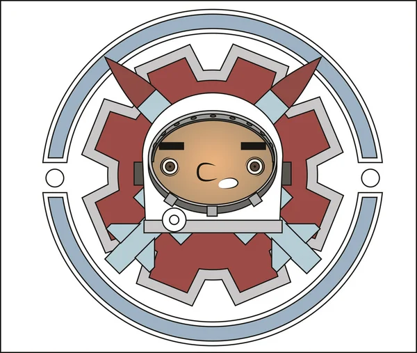 astronot roketler ile