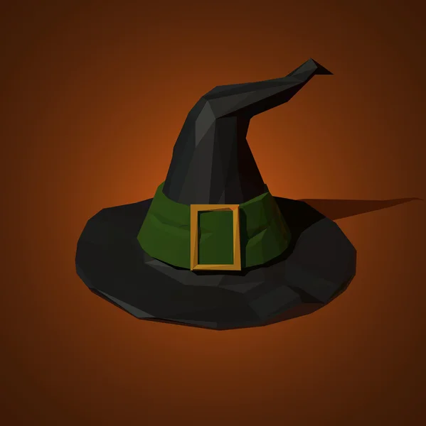 düşük Poli cadının şapka