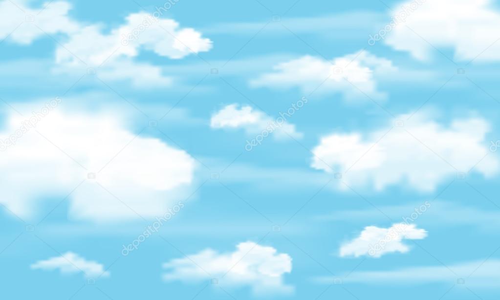 Clouds lush.Vector