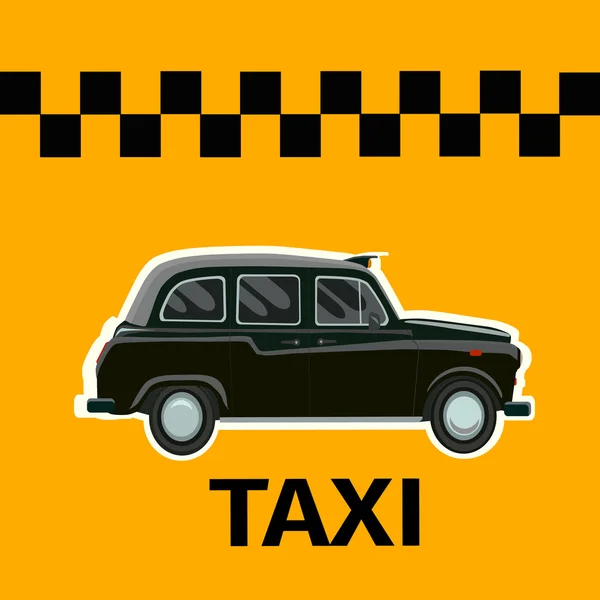Taxi — Vettoriale Stock