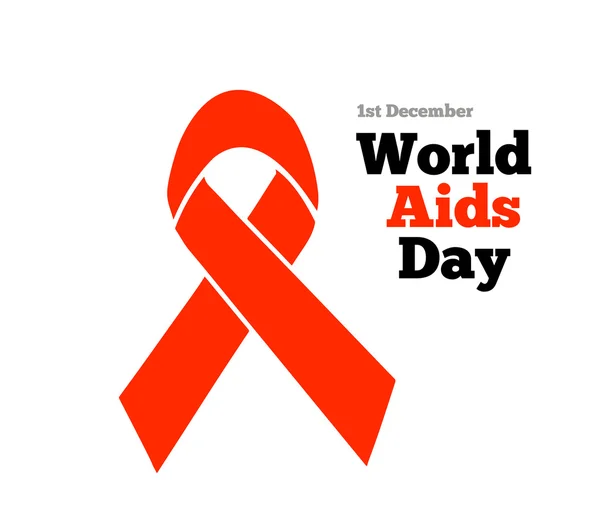 1 грудня-Міжнародний день СНІДу — стоковий вектор