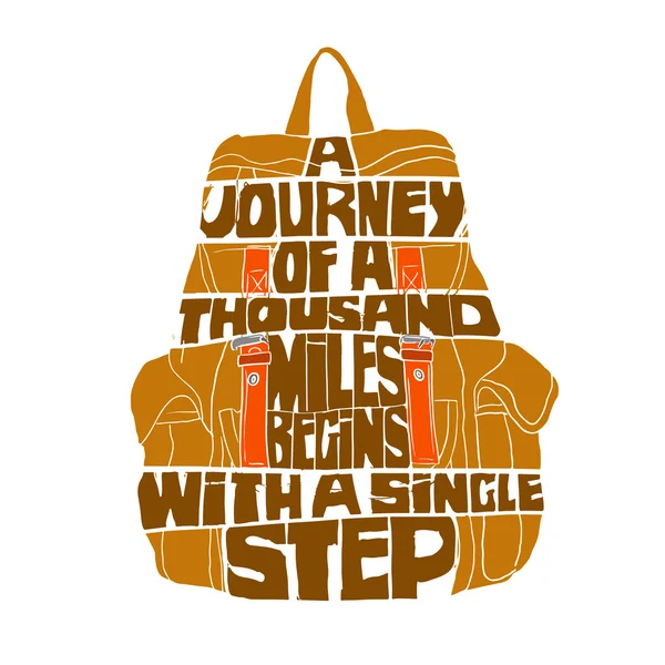 Tipografi poster sakallı adamın kafası ile vektör el çekilmiş