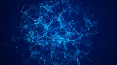 Elektronik bilgi yayma bloğu. Üçgen figürlerin yapısal bağlantıdaki hareketi. Üç Boyut .