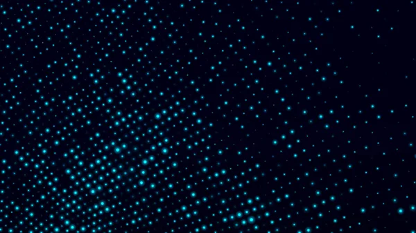 Fondo Digital Con Movimiento Partículas Brillantes Tecnologías Complejas Big Data — Foto de Stock