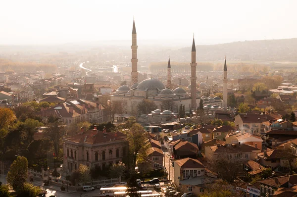 Pohled na Edirne, Turecko — Stock fotografie