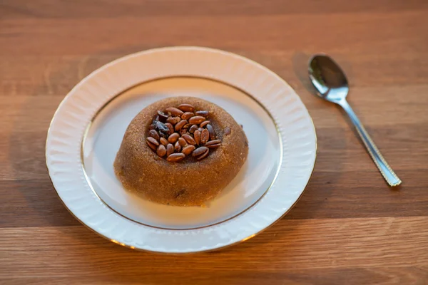 Postre de sémola con pistacho (irmik helvasi ) — Foto de Stock