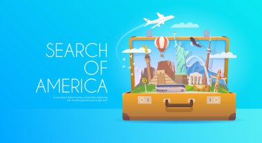 Güney Amerika'ya seyahat.