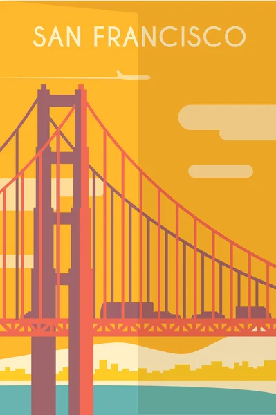 Art Deco poster. San Francisco.