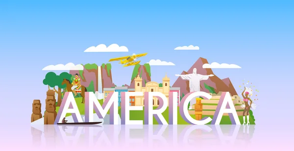 Tatil Güney Amerika kavramı içinde