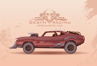 Concept post-Apocalypse car.