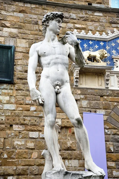 Statua di Davide a Firenze — Foto Stock