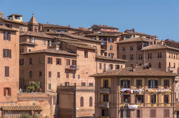 Casas en Siena — Foto de Stock