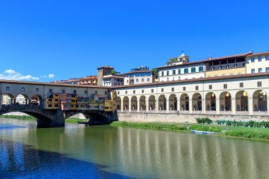eski bir köprü, Floransa, İtalya