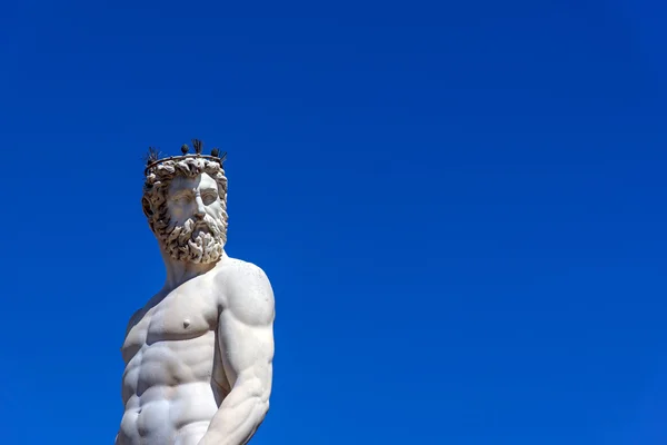 Neptün, İtalya heykeli — Stok fotoğraf