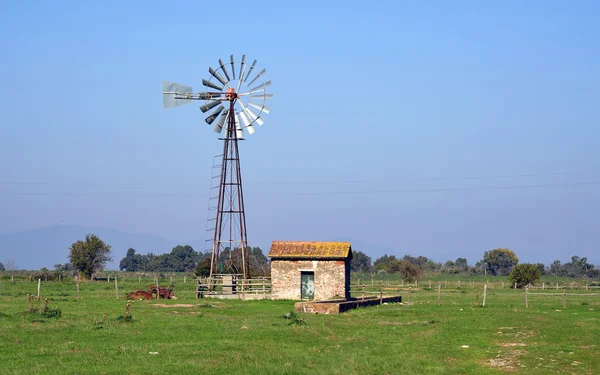 Wind pump for water — Stock Photo, Image