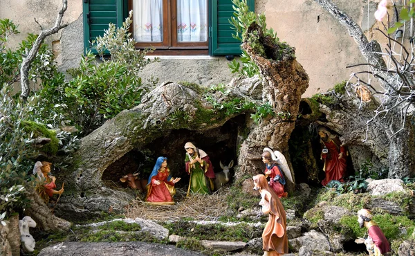 Culla per Natale — Foto Stock