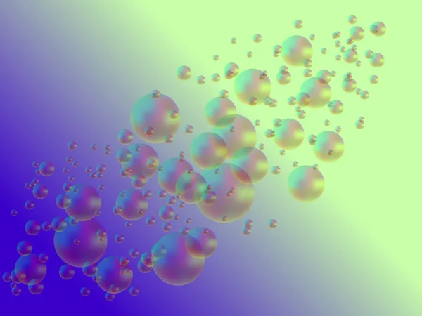 Transparent bubbles — Stock Vector