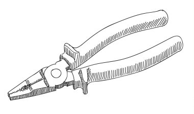 İnşaat lastik kolu pense
