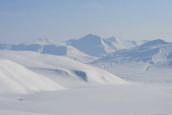 Esquí en Svalbard Noruega — Foto de Stock