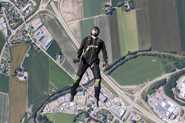 Skydiving en Norvège — Photo