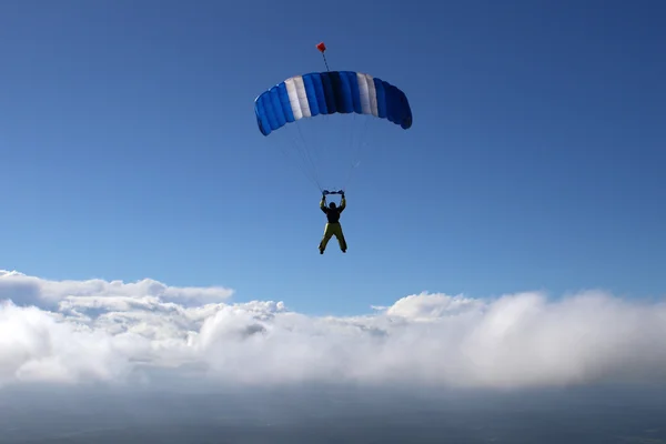 挪威的跳伞 — 图库照片