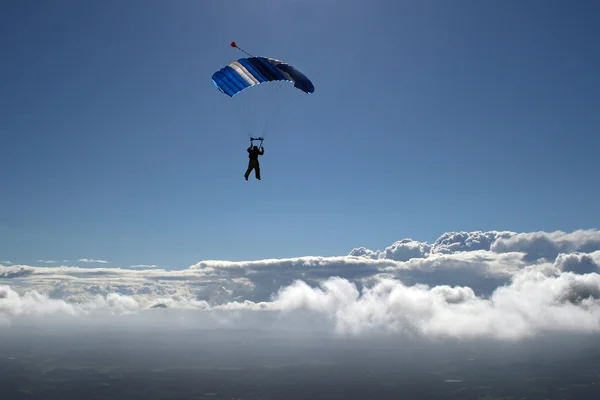 Skydiving en Norvège — Photo