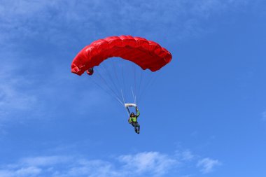 Basejumper in Norway clipart