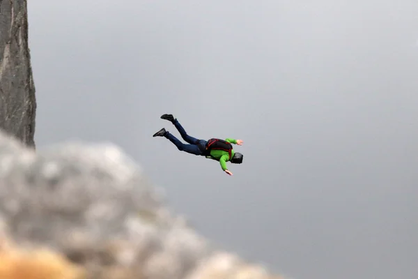 Basejumper Norveç — Stok fotoğraf