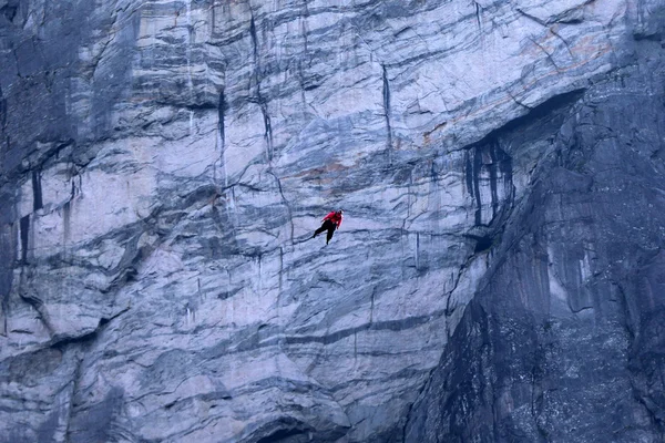 Basejumper Norveç — Stok fotoğraf