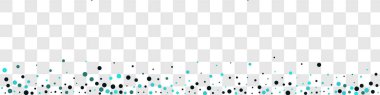 Mavi Nokta Uçan Vektör Şeffaf Arkaplan. Independence Splash Arkaplanı. Şeffaf Toz Kartı. Turkuaz Konfeti Üst Dokusu.
