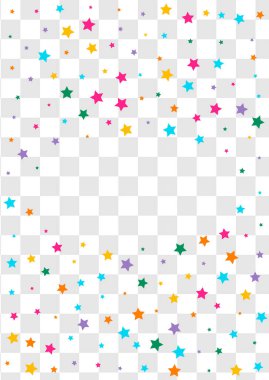 Değişken Düşen Vektör Şeffaf Arkaplan Toz Dokuları. Renkli Galaksi Yıldızlı Şablon. Parlak Duvar Kağıdı. Parlak Soyut Parlak Sancak.