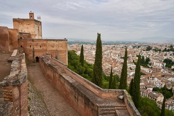View of Granada from the Alhambra. Spain — Stock Photo, Image