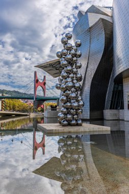 Bilbao, İspanya, 13 Ekim 2025. Vizcaya 'nın Bilbao kentindeki Arriaga Tiyatrosu.