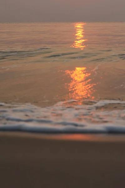 Сонце Сходить Сонце Ясне Ранкове Море Біч Таїланд — стокове фото