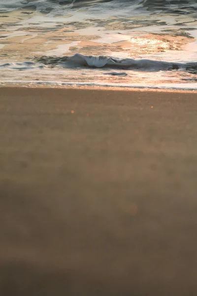 Sun Rising Sun Bright Morning Sea Cha Beach Thailand — Stock Photo, Image