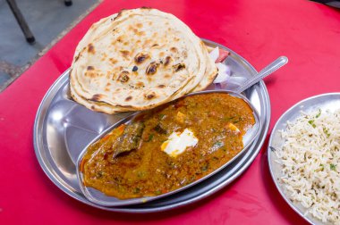 Hint yemeği Paneer Butter Masala, Delhi, Asya, Hindistan, Delhi, yaz, güneşli bir günde.