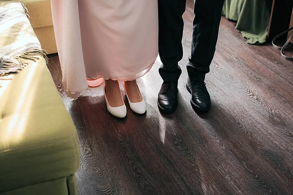 Una Pareja Recién Casados Boda —  Fotos de Stock