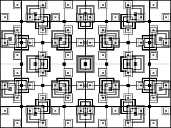 Чорно-білий монохромний абстрактний фон — стоковий вектор