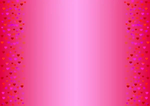 narin pembe arka plan kırmızı tonlarında yürekleri