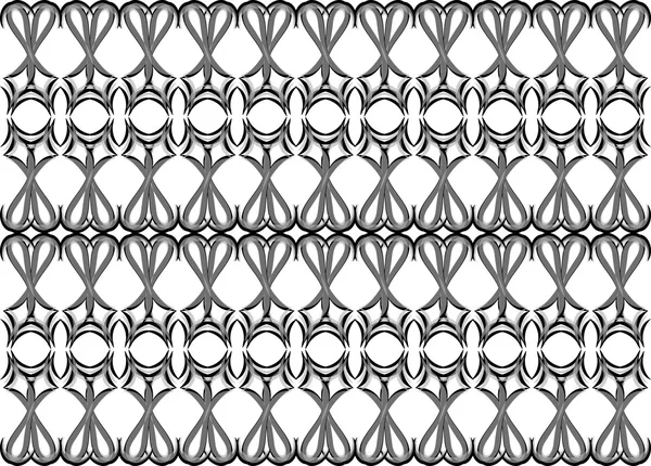 흰색과 검은색 추상 패턴, 합자 — 스톡 벡터