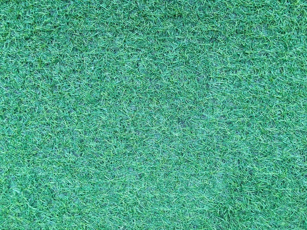 Yeşil suni çim alan doku ve arka plan — Stok fotoğraf