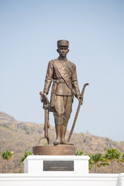 king Mongkut the great statue at Rajaphakti Park, Hua Hin, Thailand
