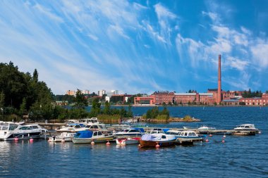 Vaasa rıhtım ve üniversite